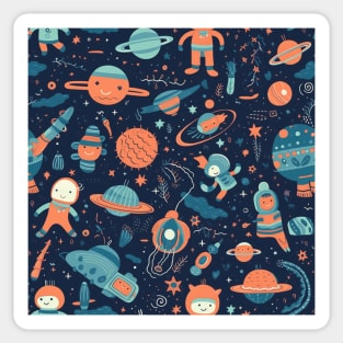 Space Pattern Sticker